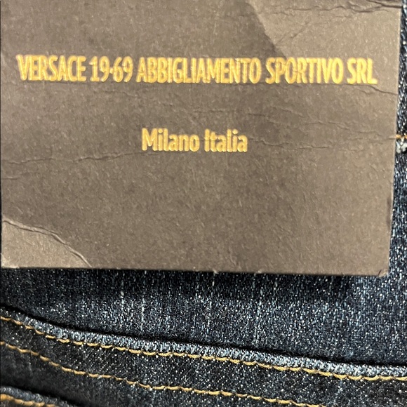 VERSACE 19•69 ABBIGIAMENTO SPORTIVO SRL Italia Sofia Bootleg Jeans 31 - Picture 8 of 16
